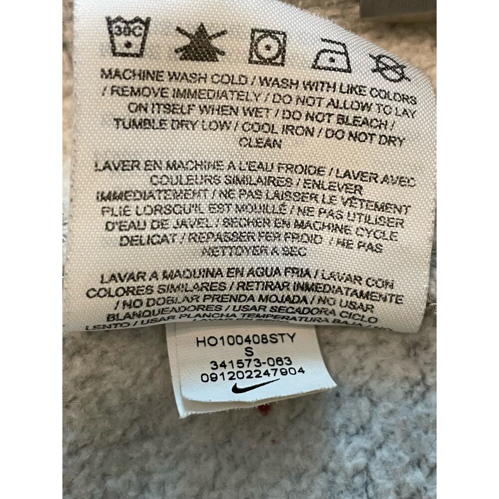 2010 gray Nike Zip hoodie SM Y2K - Picture 10 of 12